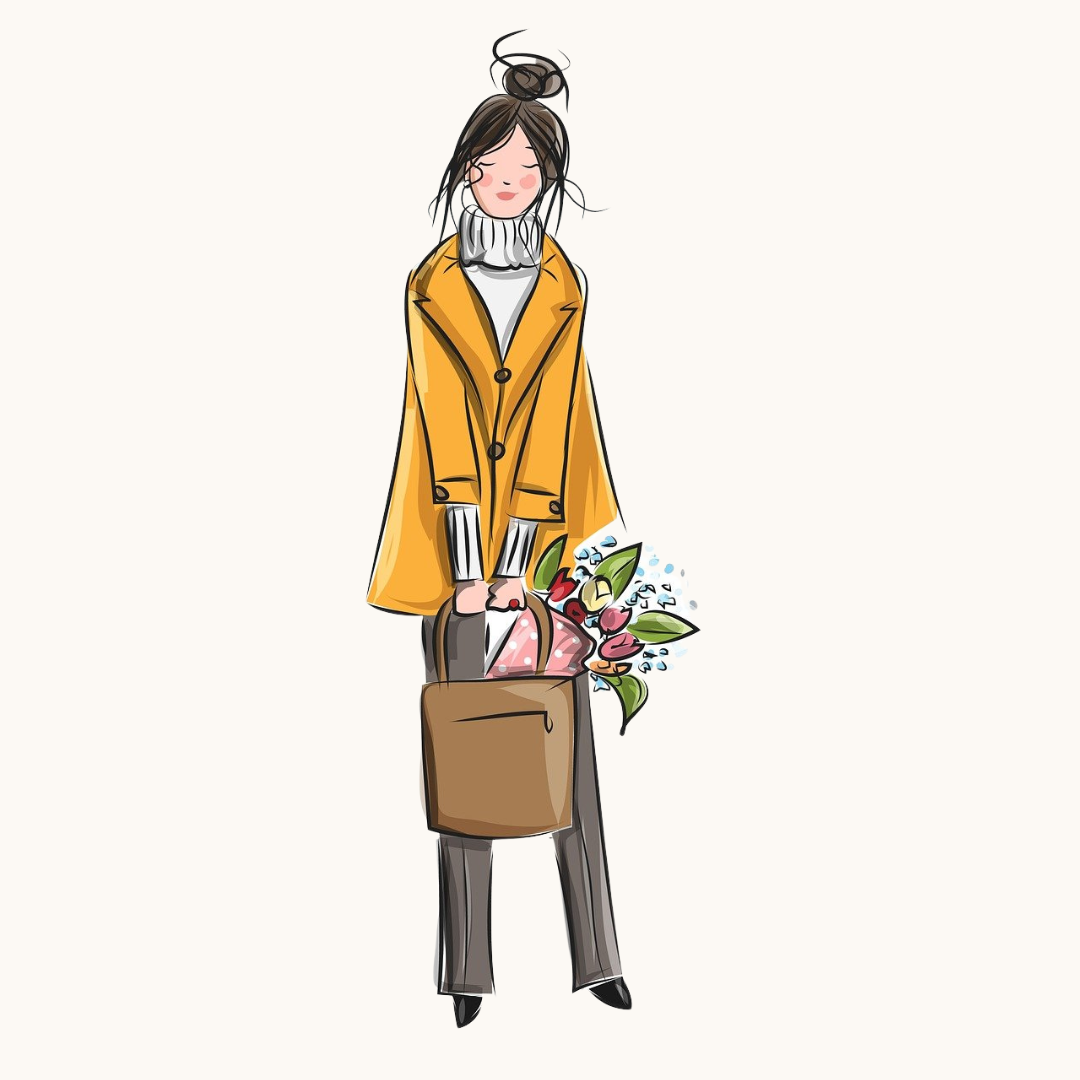 Design sans titre dessin jeune fille moi